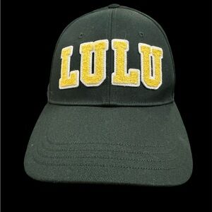 lululemon athletica Dark Green Baseball Cap sz sm NEW WITH TAGS!